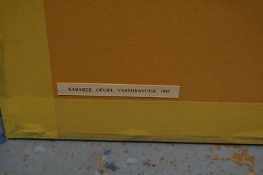 (P-1107) Viiralt, trükirepro Kabaree