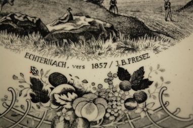 (n-7628) Villeroy & Boch, Echternach 1857. J.B. Fresez, kollektsioontaldrik