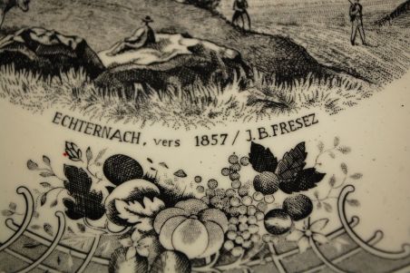 (n-7628) Villeroy & Boch, Echternach 1857. J.B. Fresez, kollektsioontaldrik