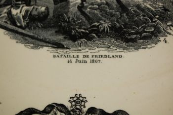 (n-7629) Boch F. la Louviere kollektsioontaldrik/ seinataldrik "Napoleon" 2