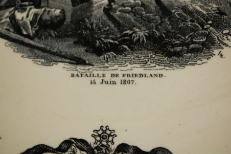 (n-7629) Boch F. la Louviere kollektsioontaldrik/ seinataldrik "Napoleon"