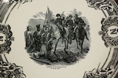 (n-7629) Boch F. la Louviere kollektsioontaldrik/ seinataldrik "Napoleon"