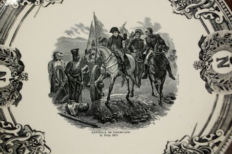 (n-7629) Boch F. la Louviere kollektsioontaldrik/ seinataldrik "Napoleon"