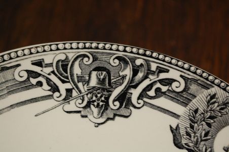 (n-7629) Boch F. la Louviere kollektsioontaldrik/ seinataldrik "Napoleon"