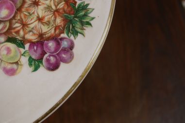 (n-7630) Ironstone Ware, Eagle Brand, puuviljadega tordialus