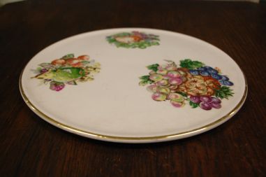 (n-7630) Ironstone Ware, Eagle Brand, puuviljadega tordialus