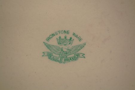 (n-7630) Ironstone Ware, Eagle Brand, puuviljadega tordialus