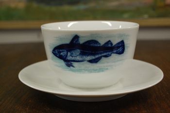 (n-7631/2) Bavaria Bareuther Waldsassen, kastmenõu "Kala"