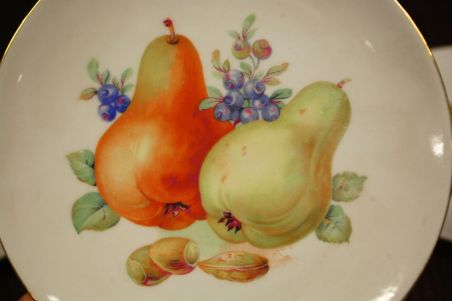 (n-7632) Bavaria Schumann F, puuviljadega taldrikud, 6tk