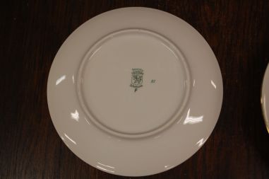 (n-7632) Bavaria Schumann F, puuviljadega taldrikud, 6tk