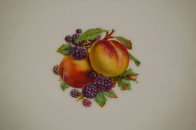 (n-7633) Bavaria Schirnding, puuviljadega koogitaldrikud, 6tk