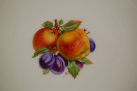 (n-7633) Bavaria Schirnding, puuviljadega koogitaldrikud, 6tk