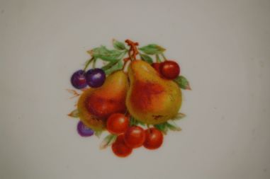 (n-7633) Bavaria Schirnding, puuviljadega koogitaldrikud, 6tk