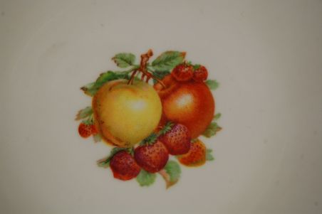 (n-7633) Bavaria Schirnding, puuviljadega koogitaldrikud, 6tk