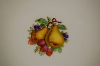 (n-7633) Bavaria Schirnding, puuviljadega koogitaldrikud, 6tk