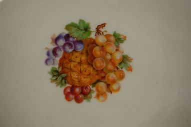 (n-7633) Bavaria Schirnding, puuviljadega koogitaldrikud, 6tk