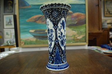 (n-7637/1) Boch Delfts, Royal Sphinx vaas, 1tk