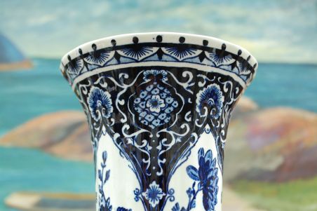 (n-7637/1) Boch Delfts, Royal Sphinx vaas, 1tk