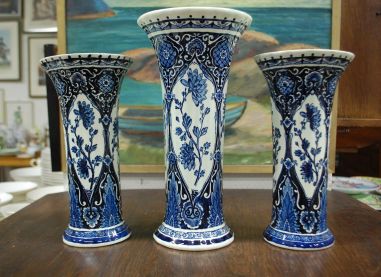 (n-7637/2) Boch Delfts, Royal Sphinx suur  vaas, 1tk