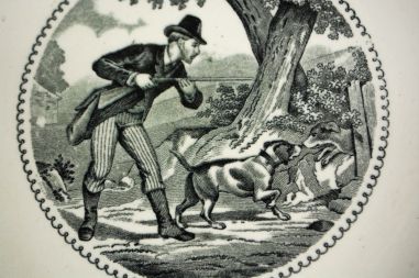 (n-7644) Longwy,  Les Plaisirs de la Chasse, jahiteemaline kollektsioontaldrik