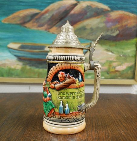 (n-7652) Rienhold Merkelbach DBGM, õllekann