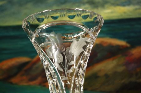 (n-7653) Kristallvaas