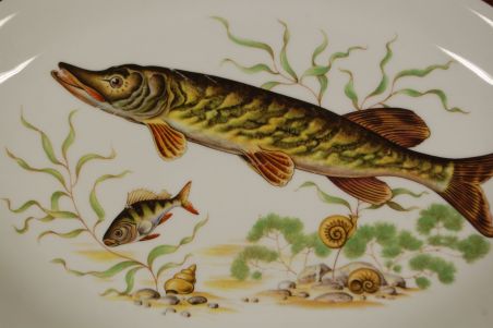 (n-7654/1) Bavaria Wunsiedel R Porcelaine, kalavaagen