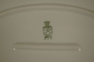 (n-7654/1) Bavaria Wunsiedel R Porcelaine, kalavaagen
