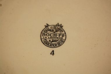 (n-7660) Boch Freres la Louviere, suur kann