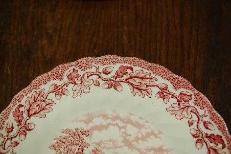 (n-7663) Myotts Country Life, salatitaldrikud, 4tk