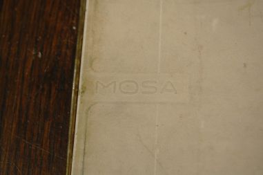 (n-7666) Mosa, purjekatega kuumaalus metallraamis