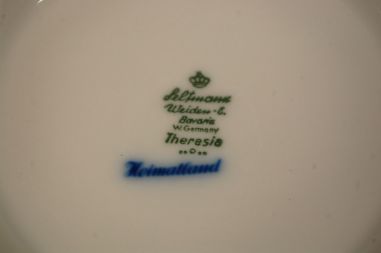 (n-7670/2) Bavaria Seltmann Weiden, Theresia Heimatland, tirin