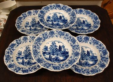 (n-7670/7) Bavaria Seltmann Weiden, Theresia Heimatland, supi-pastataldrikud, 6tk