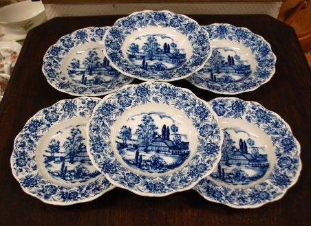 (n-7670/7) Bavaria Seltmann Weiden, Theresia Heimatland, supi-pastataldrikud, 6tk