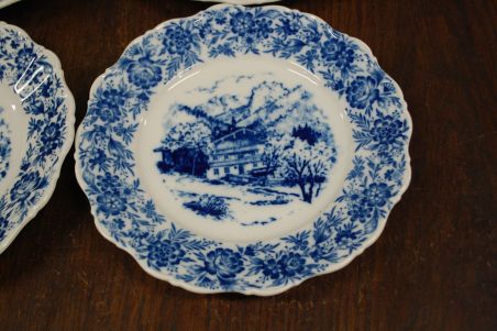 (n-7670/8) Bavaria Seltmann Weiden, Theresia Heimatland, praetaldrikud, 4tk