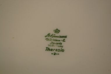 (n-7670/8) Bavaria Seltmann Weiden, Theresia Heimatland, praetaldrikud, 4tk