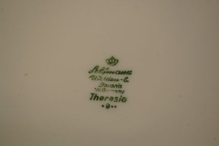 (n-7670/8) Bavaria Seltmann Weiden, Theresia Heimatland, praetaldrikud, 4tk