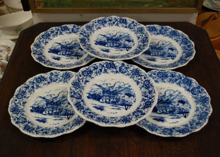 (n-7670/9) Bavaria Seltmann Weiden, Theresia Heimatland, praetaldrikud, 6tk