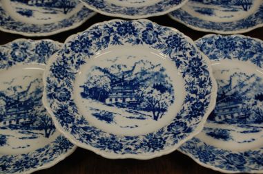 (n-7670/9) Bavaria Seltmann Weiden, Theresia Heimatland, praetaldrikud, 6tk