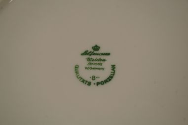 (n-7670/9) Bavaria Seltmann Weiden, Theresia Heimatland, praetaldrikud, 6tk