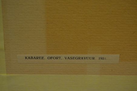 (P-1111) Viiralt, trükirepro Kabaree