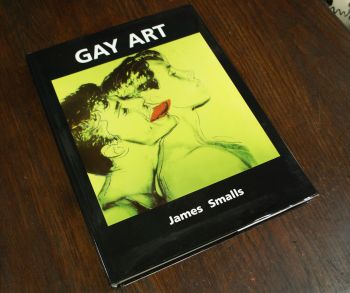 (n-7676) James Small, kõvakaaneline kunstiraamat "Gay art"