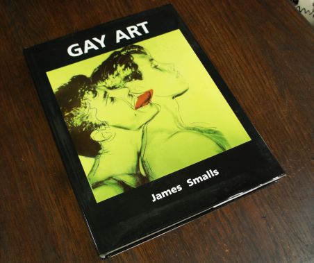 (n-7676) James Small, kõvakaaneline kunstiraamat "Gay art"