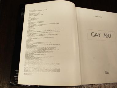 (n-7676) James Small, kõvakaaneline kunstiraamat "Gay art"