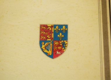 (n-7678) H.A Muth, Purjelaev HMS Bounty raamitud värviline trükk