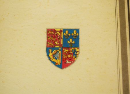 (n-7678) H.A Muth, Purjelaev HMS Bounty raamitud värviline trükk