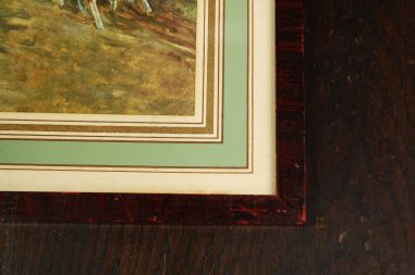 (n-7679) Raamitud jahiteemaline pilt