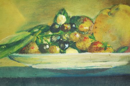 (n-7680) Natüürmort puitraamis