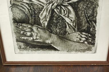 (P-1116) Viiralt, trükirepro Eesti neiu