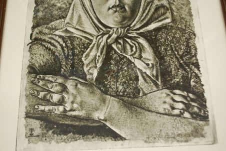 (P-1116) Viiralt, trükirepro Eesti neiu